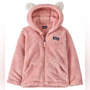 Patagonia Toddler Furry Friends Hoodie jacket Size 2T